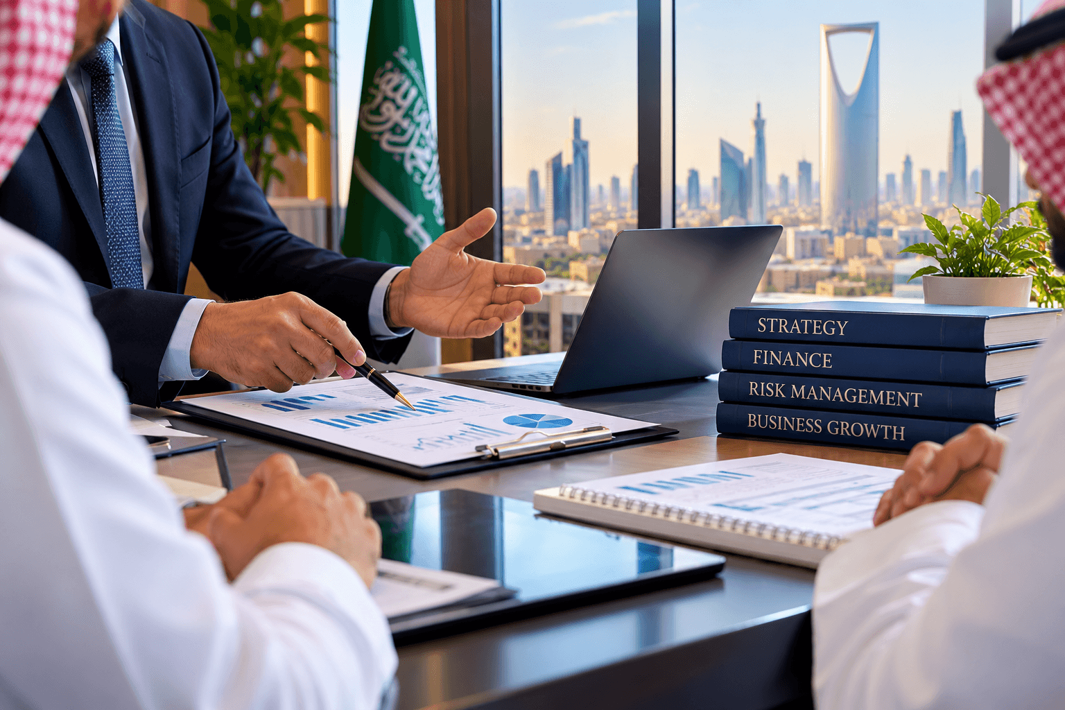 الاستشارات الإدارية العليا وتوجيه الأعمال