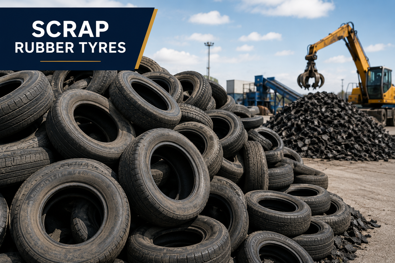 Scrap Rubber Tyres